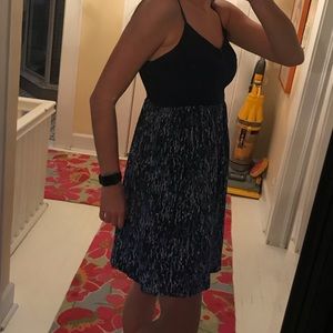 Patterned Anthropologie Dress